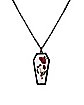 Roses Coffin Necklace