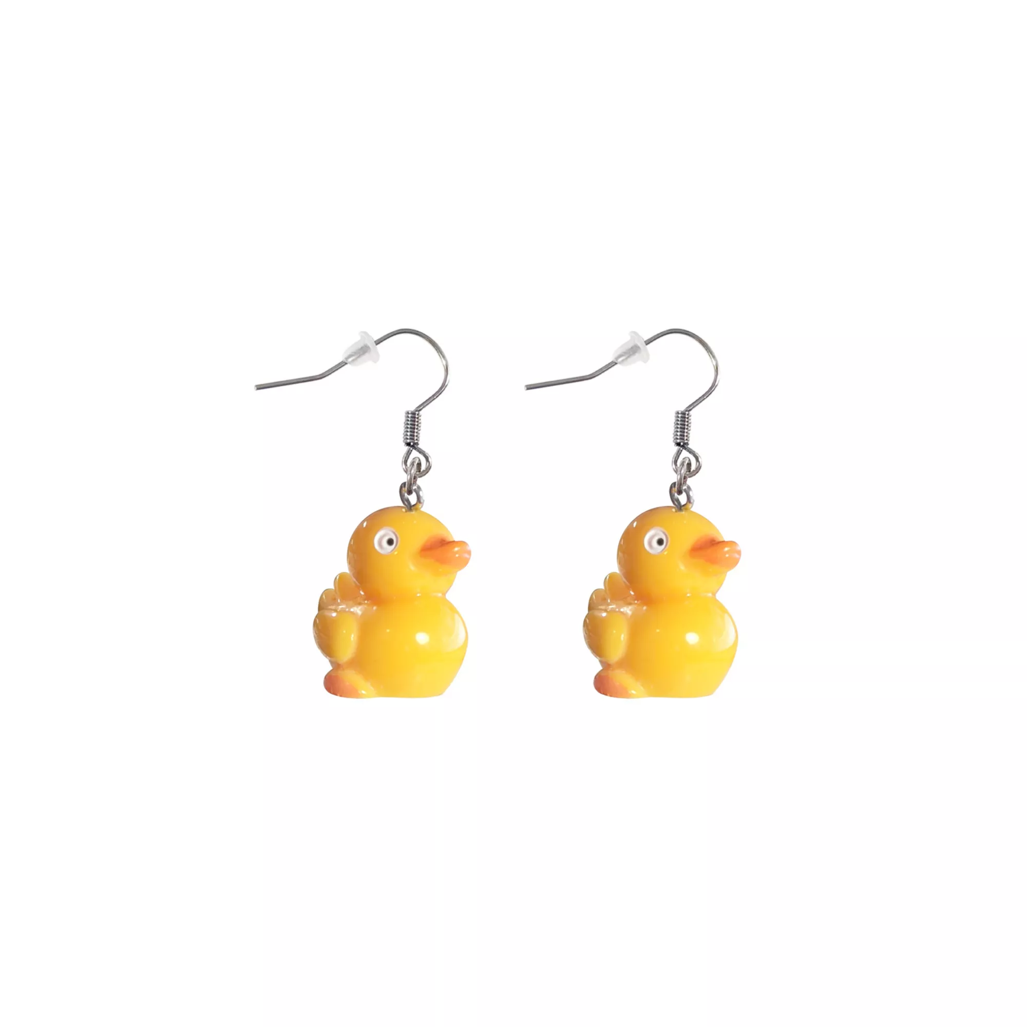 Rubber Duck Fishhook Dangle Earrings at Spencer's