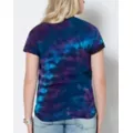 Tie Dye Cheshire Cat T Shirt at Spencer's
