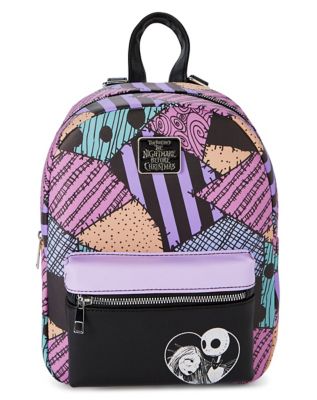 Jack and Sally Patches Mini Backpack - The Nightmare Before