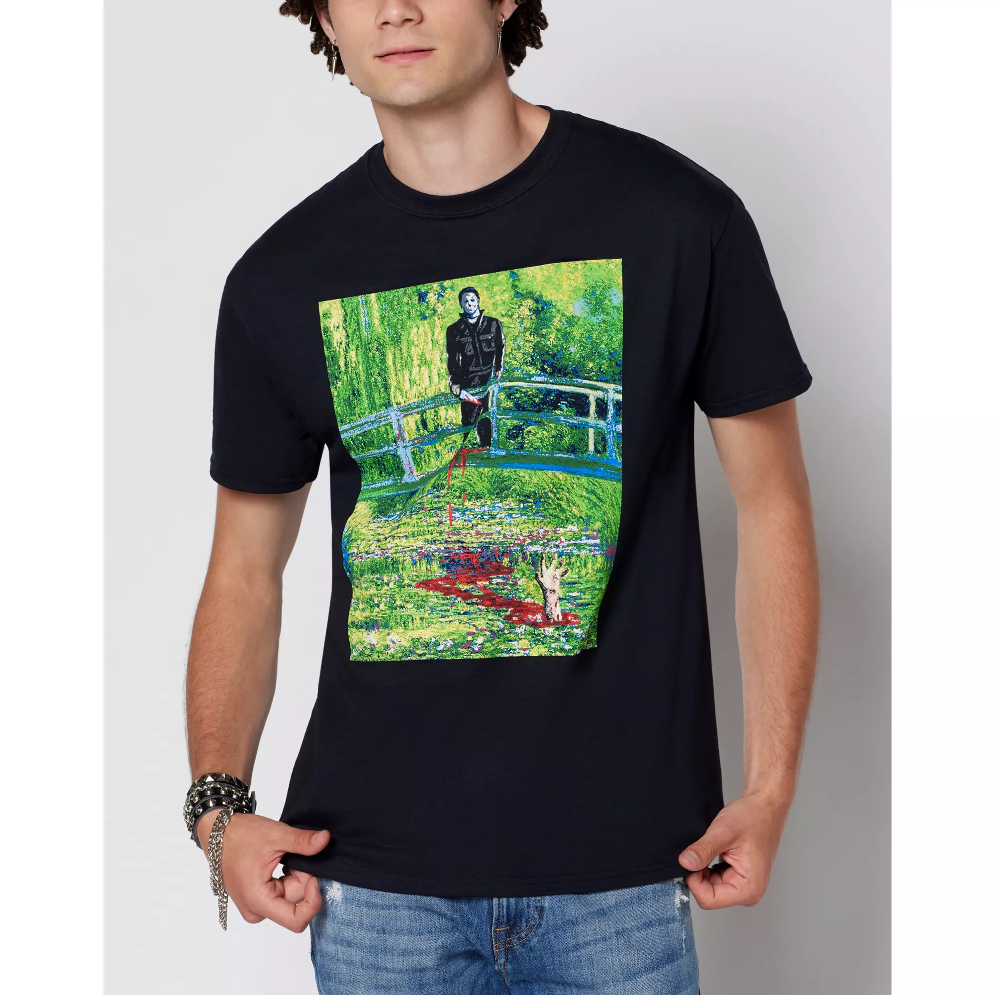 Painting Michael Myers T Shirt - Halloween at Spencer's