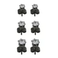 Multi-Pack Round CZ Black Stud Earrings – 20 Gauge at Spencer's