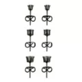 Multi-Pack Round CZ Black Stud Earrings – 20 Gauge at Spencer's