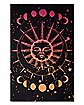 Sun and Moon Phases Tapestry