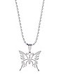 Butterfly Ball Chain Necklace