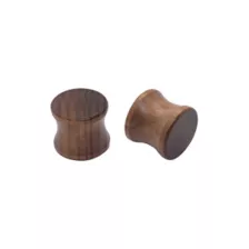 Wood Double Flare Plugs at Spencer's
