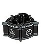 Black Skull Pentagram Trinket Box