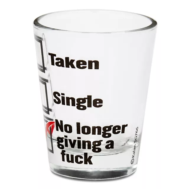 Single or Taken Shot Glass - 2 oz. - Spencer's