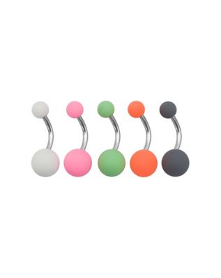 Matte on sale belly rings