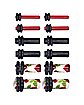 Multi-Pack Red and Black Plug Set – 14 Gauge – 4 Gauge
