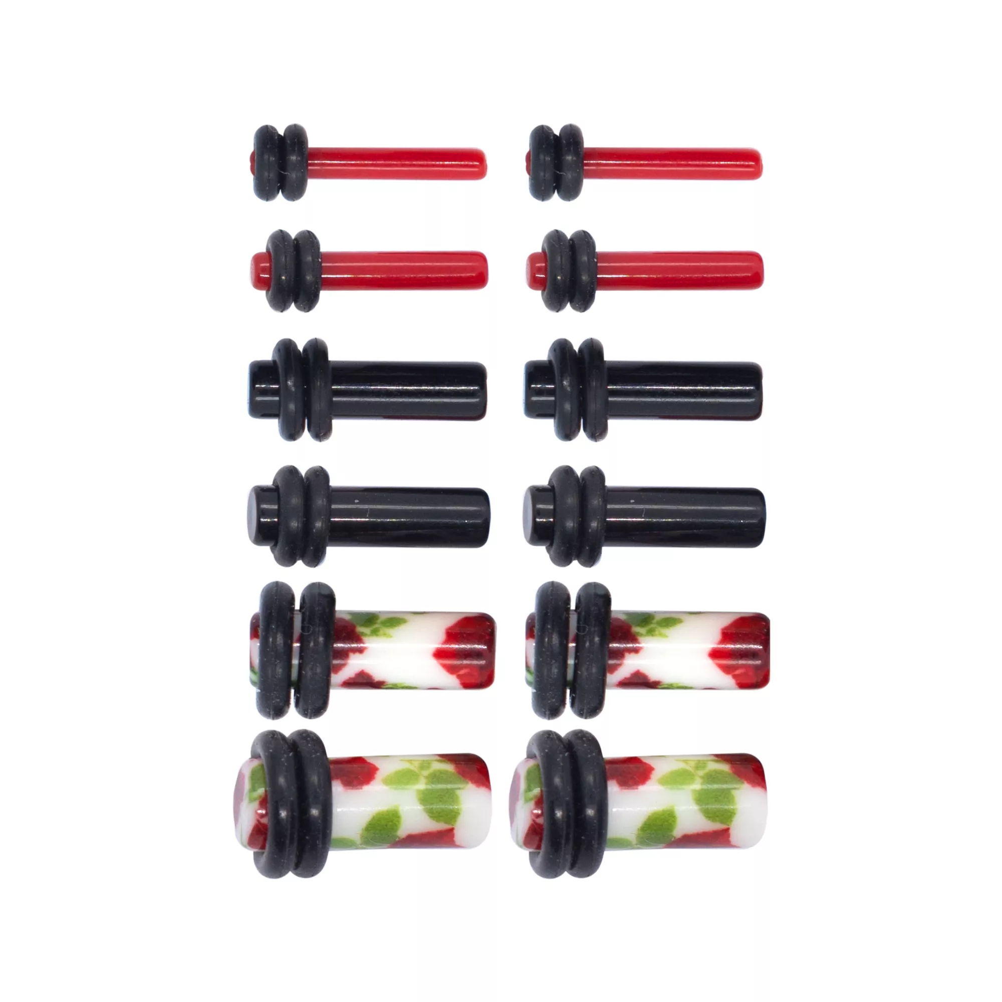 Multi-Pack Red and Black Plug Set – 14 Gauge – 4 Gauge at Spencer's