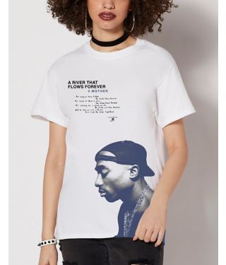 Tupac River Poem T Shirt