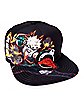 Bakugo Fire Snapback Hat - My Hero Academia