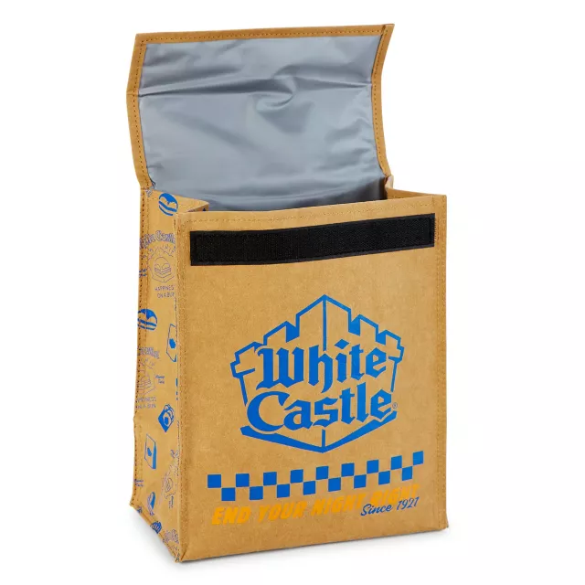 Roll Top White Castle Lunch Box at Spencer's