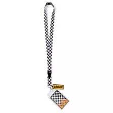 Checkered Savage Lanyard at Spencer's