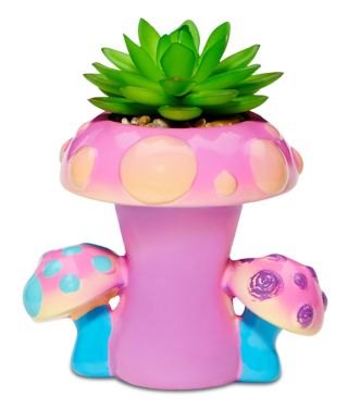 Molded Mushroom Planter