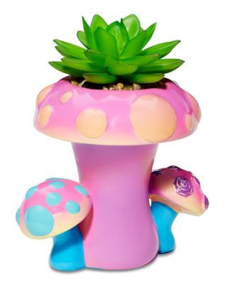 Molded Mushroom Planter
