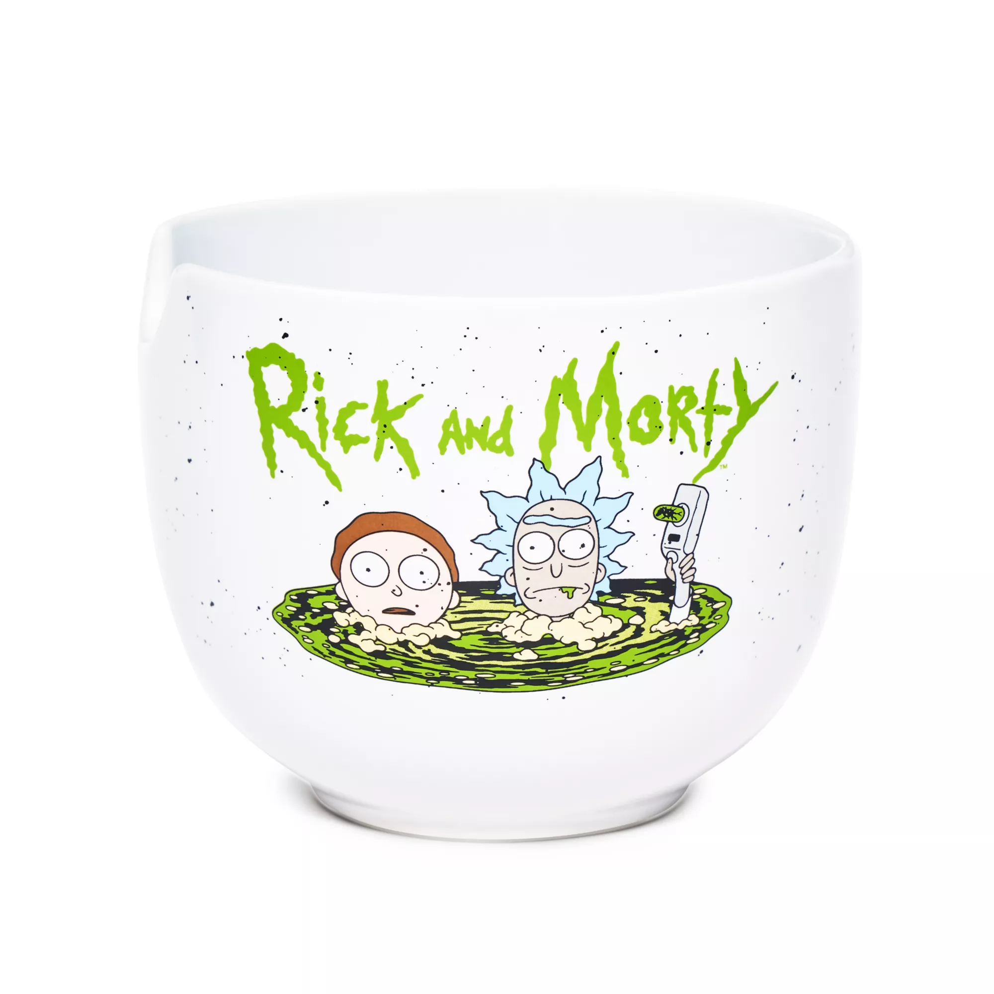 Rick and Morty Bowl with Chopsticks - 20 oz. at Spencer's