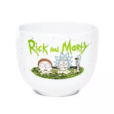 Rick and Morty Bowl with Chopsticks - 20 oz. at Spencer's