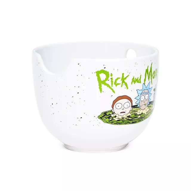 Rick and Morty Bowl with Chopsticks - 20 oz. at Spencer's