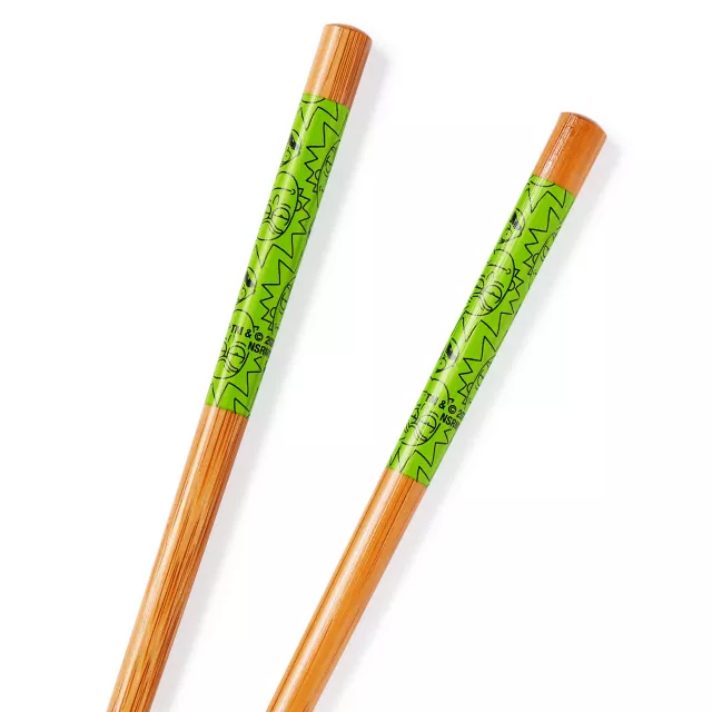 Rick and Morty Bowl with Chopsticks - 20 oz. at Spencer's