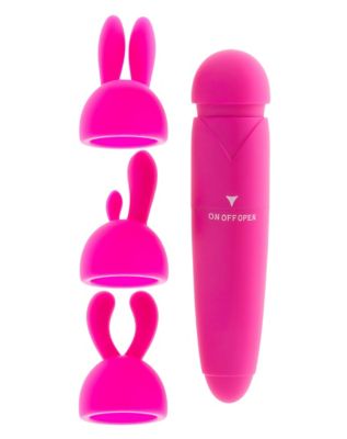 Clitilation Clitoral Vibrator with Changeable Heads 5.9 Inch - Hott Love