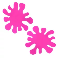Neon Splat Nipple Pasties at Spencer's