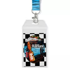 Checkered Ramune Lanyard at Spencer's