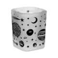White Frosted Galaxy Square Shot Glass - 2 oz. at Spencer's