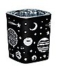 Black Frosted Galaxy Square Shot Glass - 2 oz.