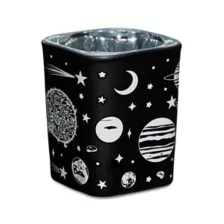 Black Frosted Galaxy Square Shot Glass - 2 oz. at Spencer's
