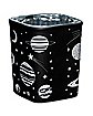 Black Frosted Galaxy Square Shot Glass - 2 oz.