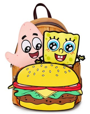 Spongebob and 2025 patrick backpack