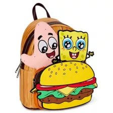 Loungefly Spongebob and Patrick Cute Mini Backpack at Spencer's