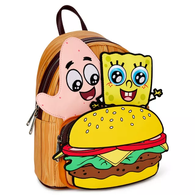 Loungefly Spongebob and Patrick Cute Mini Backpack at Spencer's