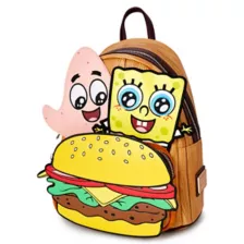 Loungefly Spongebob and Patrick Cute Mini Backpack at Spencer's