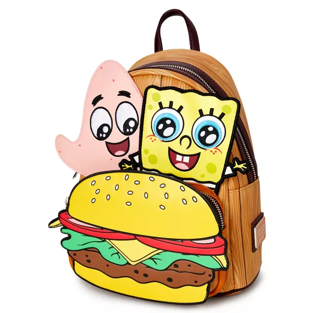 Loungefly Spongebob and Patrick Cute Mini Backpack at Spencer's