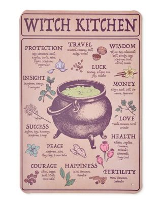 Witch Kitchen Sign