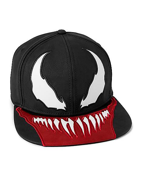 Split Face Venom Snapback Hat - Spencer's