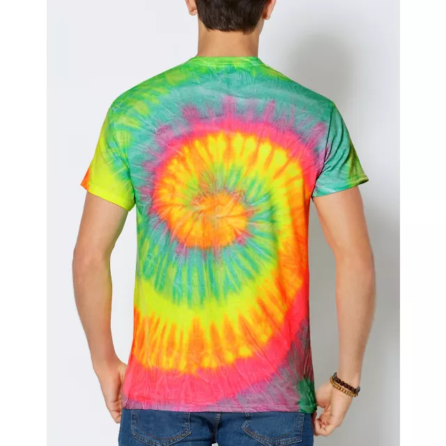 Tie Dye Floating Mushrooms T Shirt at Spencer's