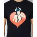 Succubus Heart T Shirt - Lewd Complex at Spencer's