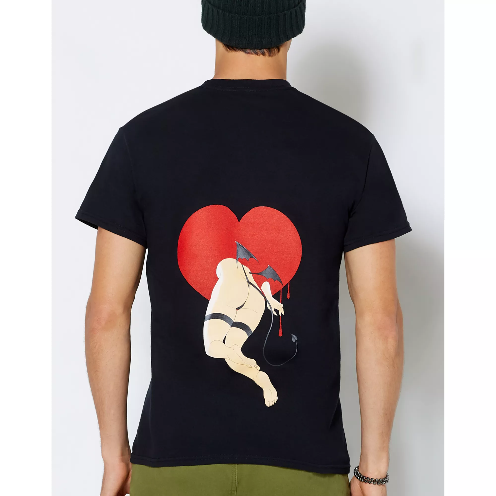 Succubus Heart T Shirt - Lewd Complex at Spencer's