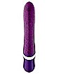 Pure Royalty 8-Function Rechargeable Waterproof Vibrator 8 Inch - Hott Love