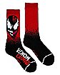 Venom Carnage Athletic Crew Socks - Marvel