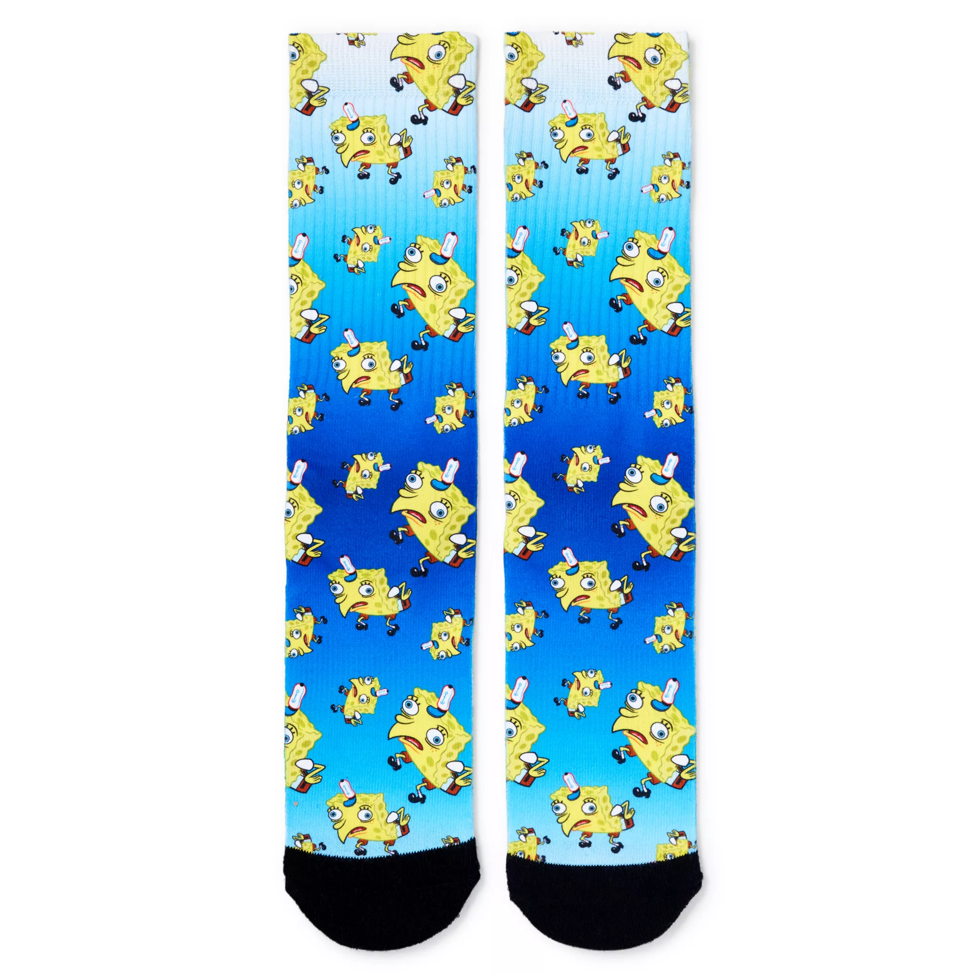 Meme SpongeBob Crew Socks - SpongeBob SquarePants at Spencer's