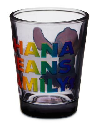 Ohana Means Family Stitch Mini Glass - 1.5 oz.