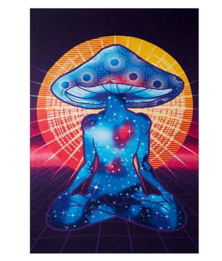 Mushroom Woman Tapestry