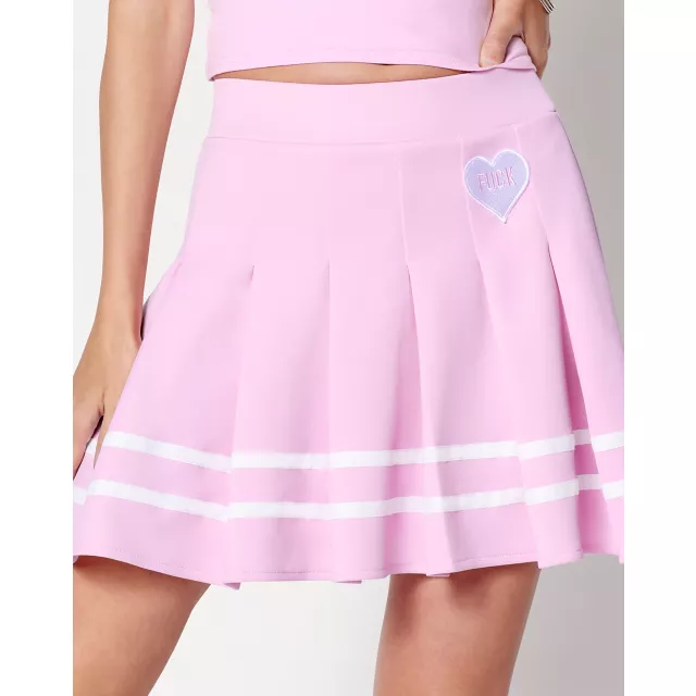 Fuck Heart Skirt at Spencer's