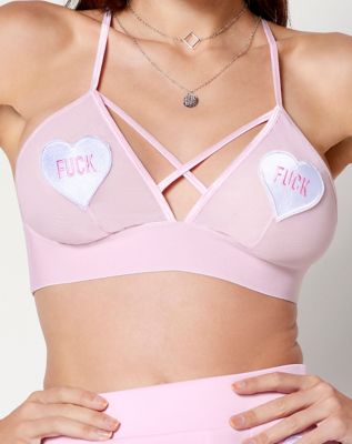 Fuck Heart Bralette