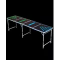 Glowing Green vs Blue Beer Pong Table - 8 ft. at Spencer's